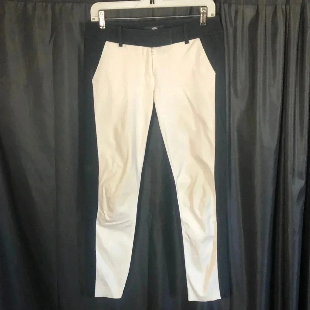 Black &‎ White Crop Pants